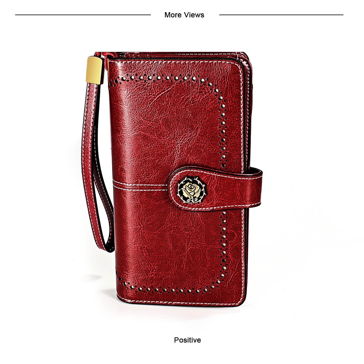 RFID Genuine Leather Wallet