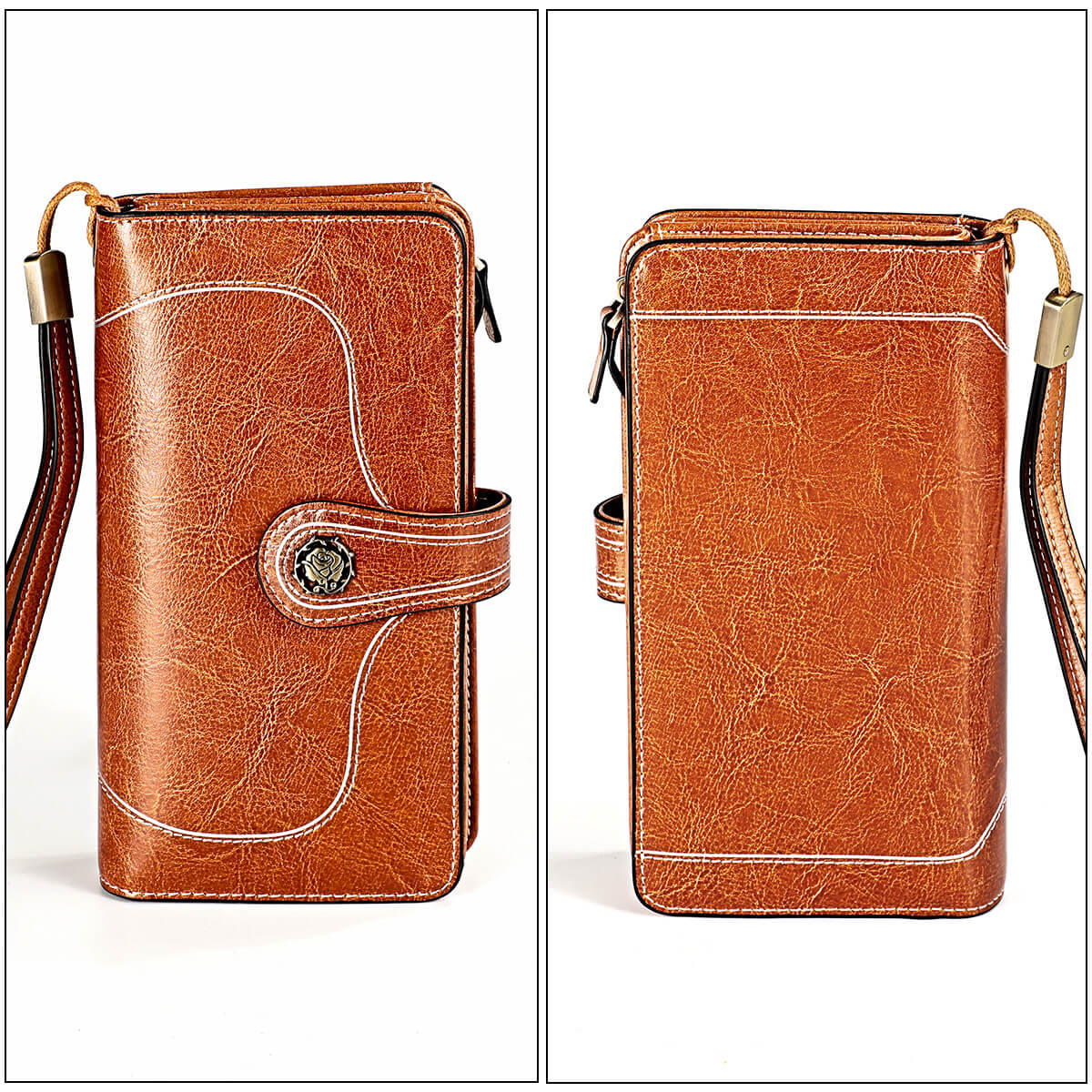 RFID Genuine Leather Wallet