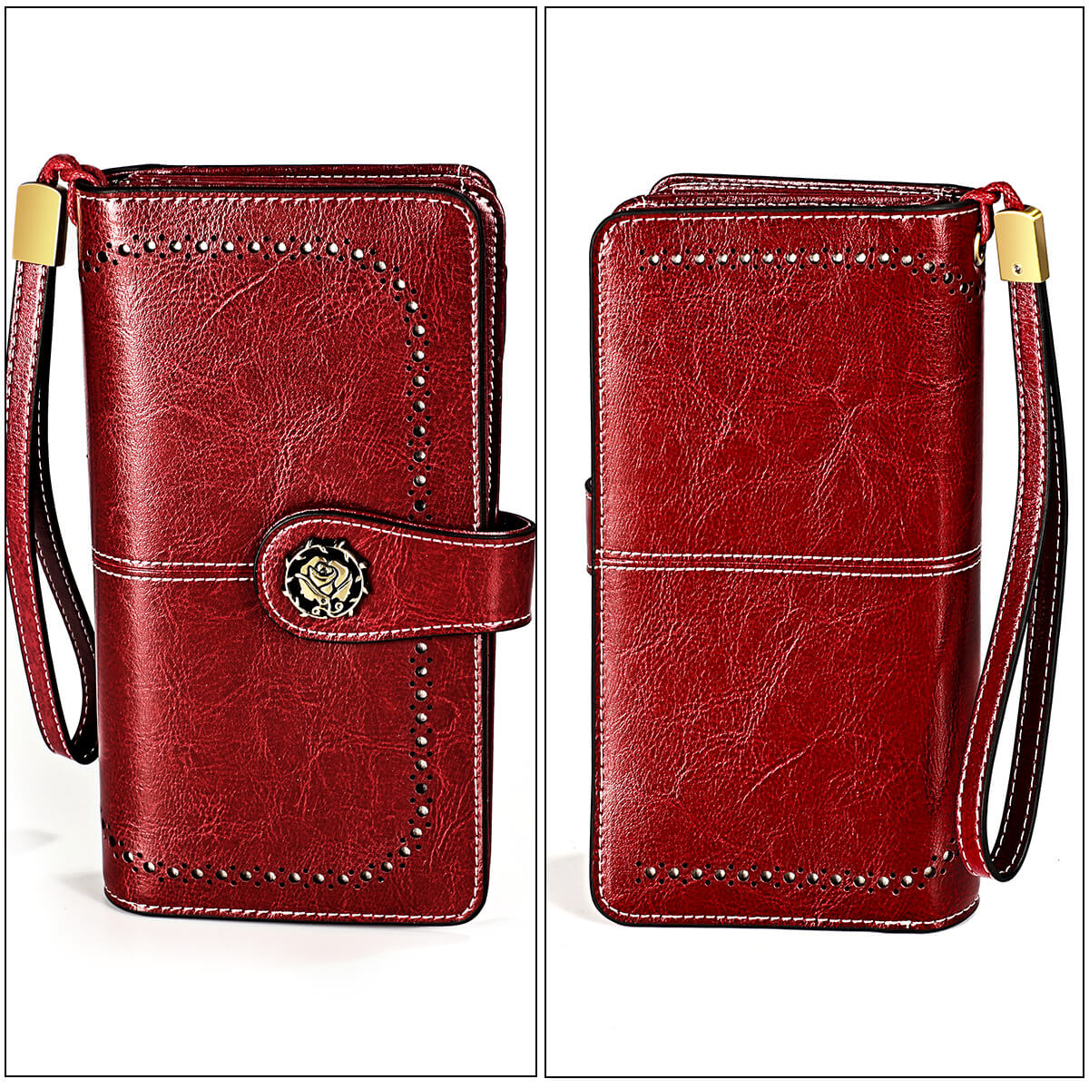 RFID Genuine Leather Wallet